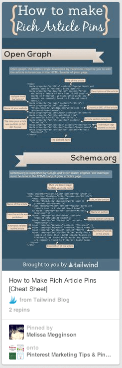 A Rich Article Pin on How to Make Rich Article Pins