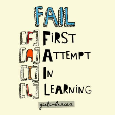 FAIL: First Attempt In Learning