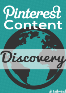 Pinterest Content Discovery