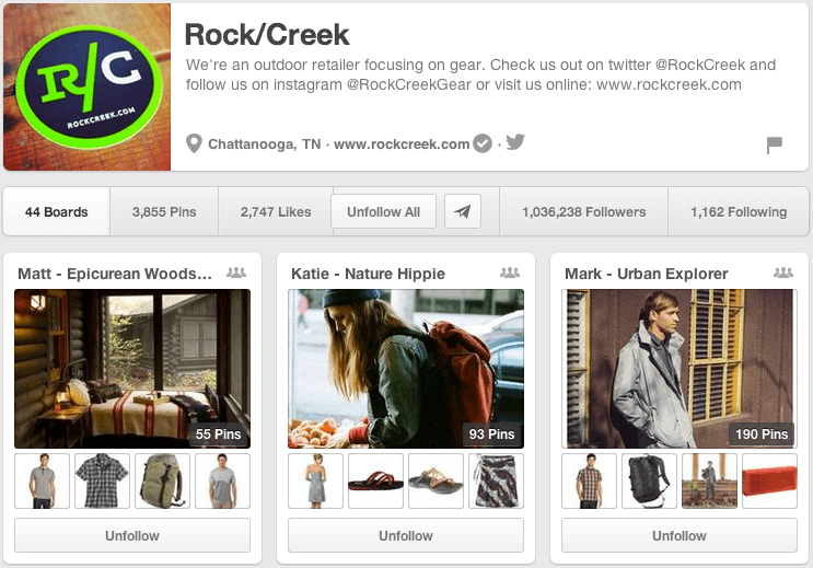 Rock/Creek on Pinterest