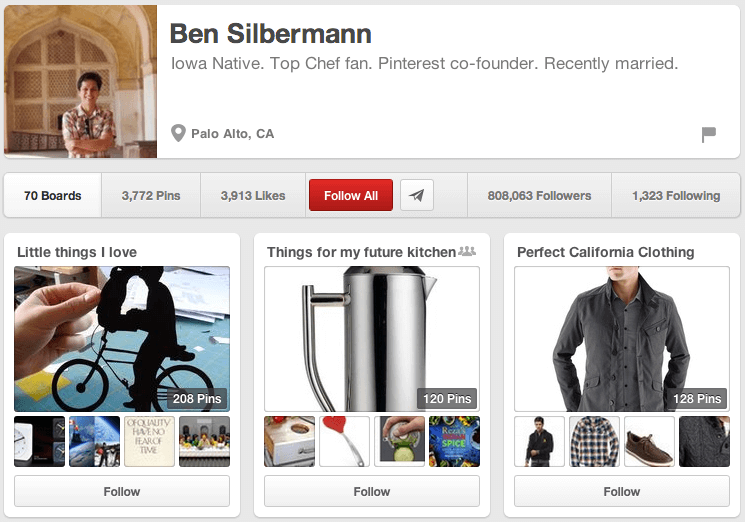 Ben Silbermann on Pinterest