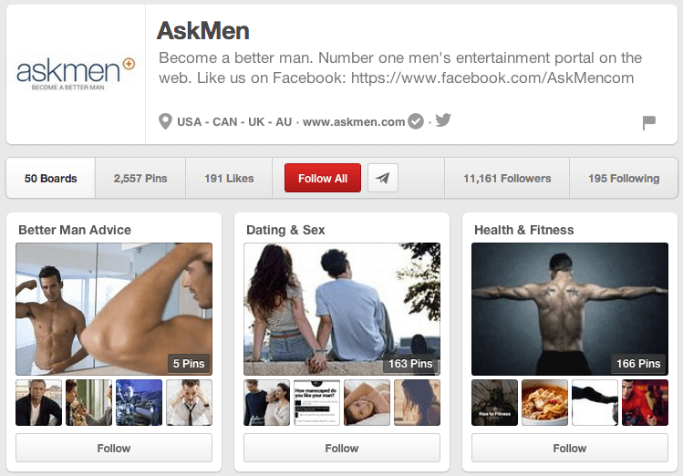 Ask Men on Pinterest