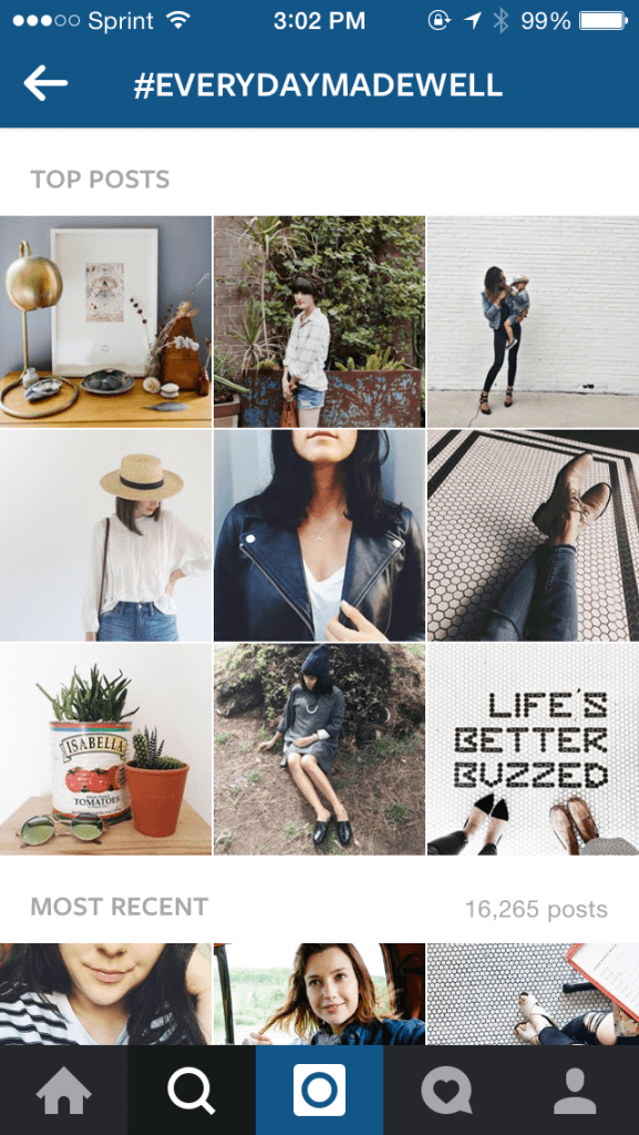 Madewell's Instagram contest results