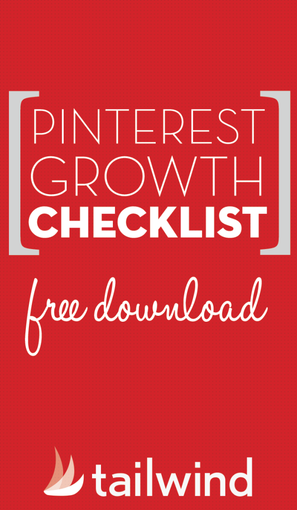 Pinterest Growth Checklist