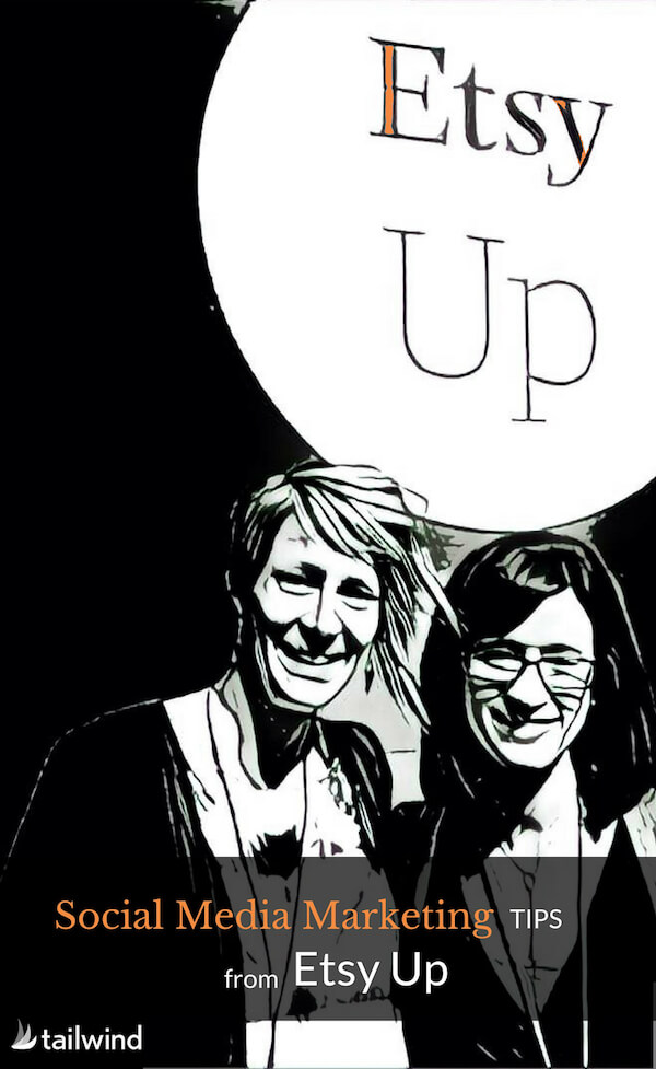 Etsy Social Media Marketing Tips from the Etsy Up Conference B&W