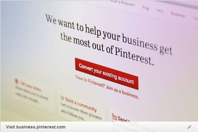 Business case studies on Pinterest