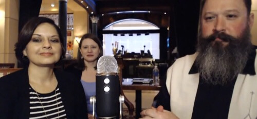 Cynthia Sanchez, Azure Collier and Jeff Sieh at SMMW15