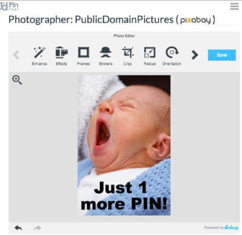 I'd Pin That image editing tools