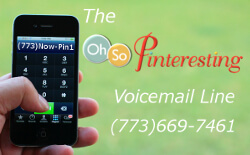 Oh-So-Pinteresting Voicemail line