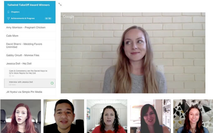 Tailwind Takeoff Awards Course Winners on Launchpad Videos
