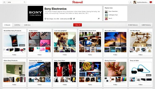 Sony on Pinterest