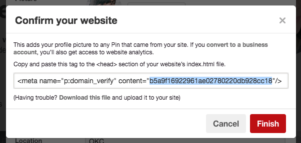 cara membuat pin otomatis dari rss feed artikel terbaru