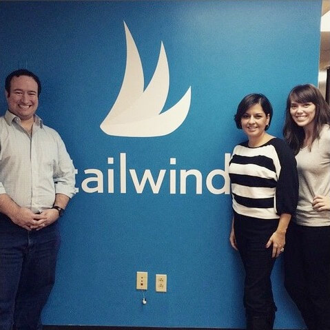 ohsopintersting-founder-cynthia-sanchez-at-tailwind-offices-with-ceo-danny-maloney-and-marketing-manager-melissa-megginson