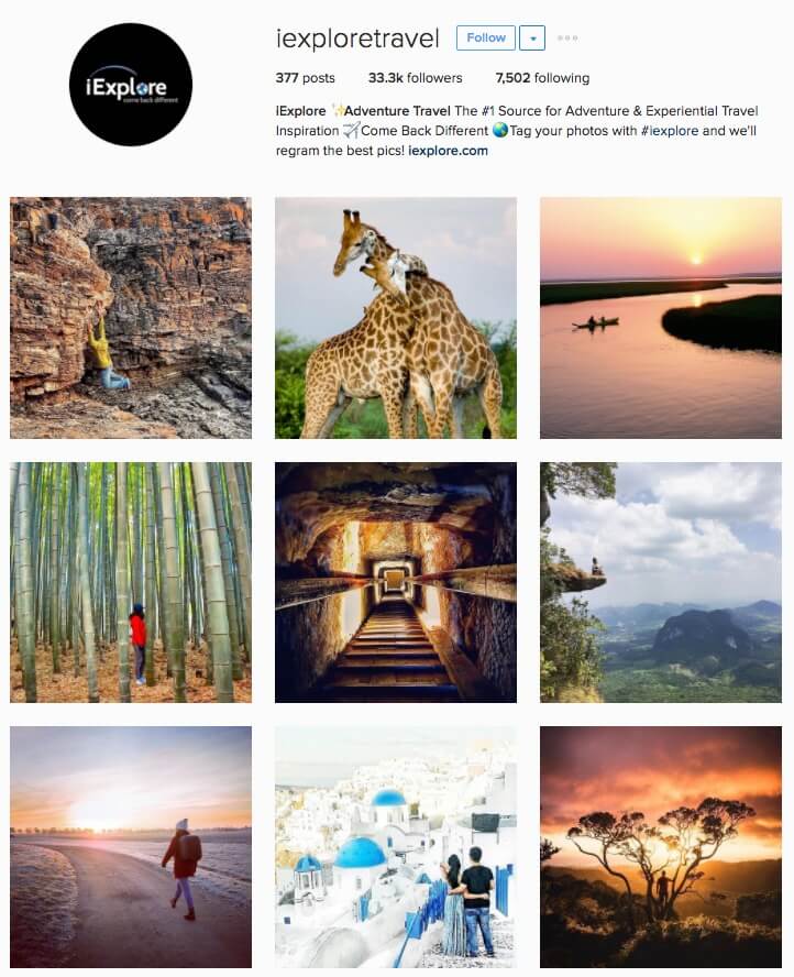 iexploretravel-grew-by-17181-instagram-followers-in-three-months-a-225-percent-increase
