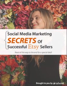Social Media Marketing Secrets of Successful Etsy Sellers