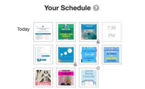 Tailwind Pin Scheduler