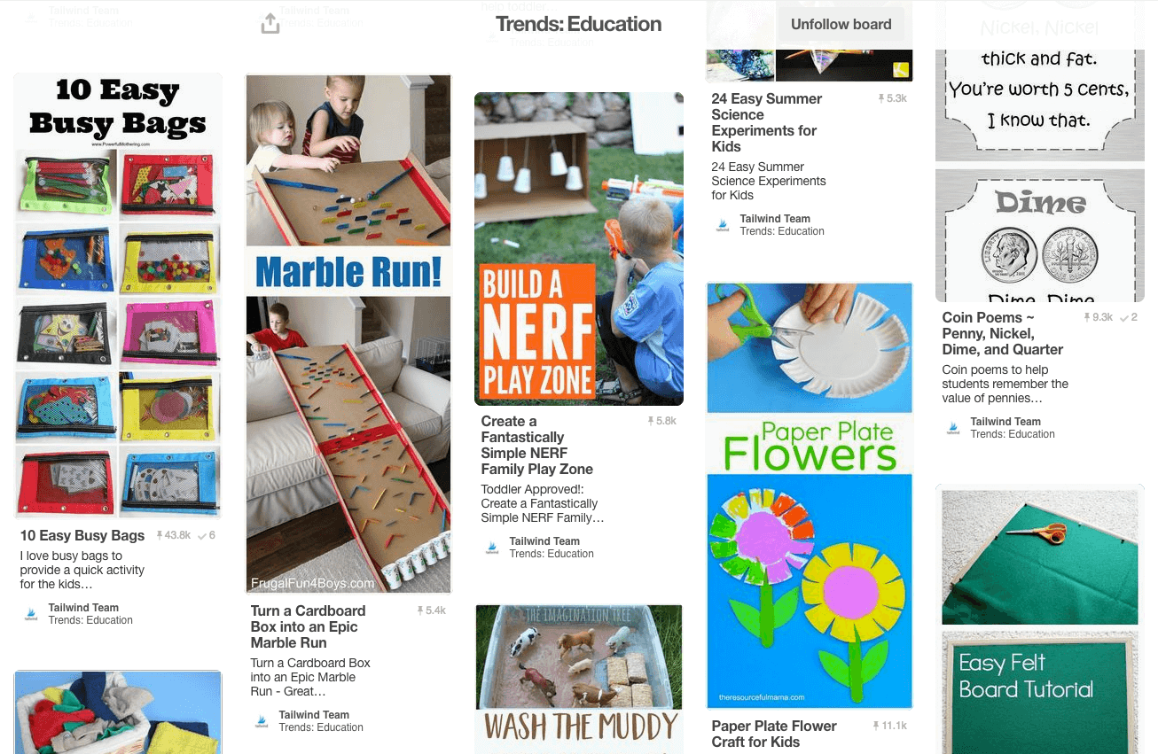 June Education Trends on Pinterest