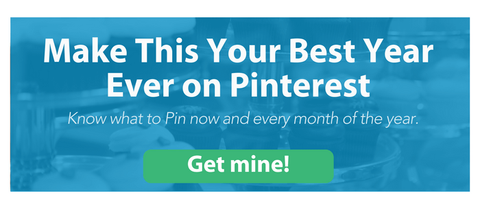 Pinterest Calendar