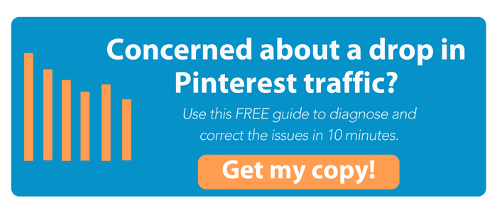 Understanding Falling Pinterest Traffic