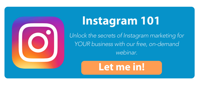Instagram 101 webinar