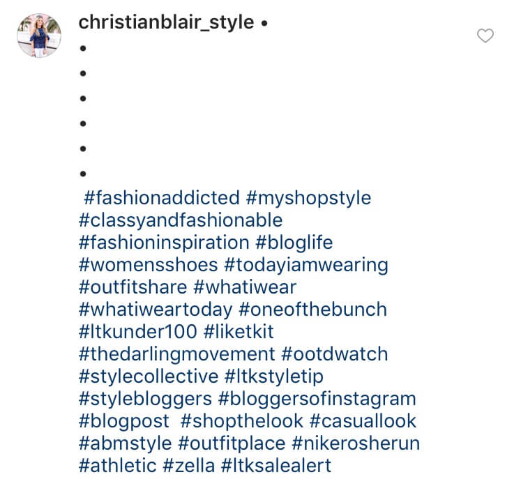 Visit Instagram posts to research new hashtags