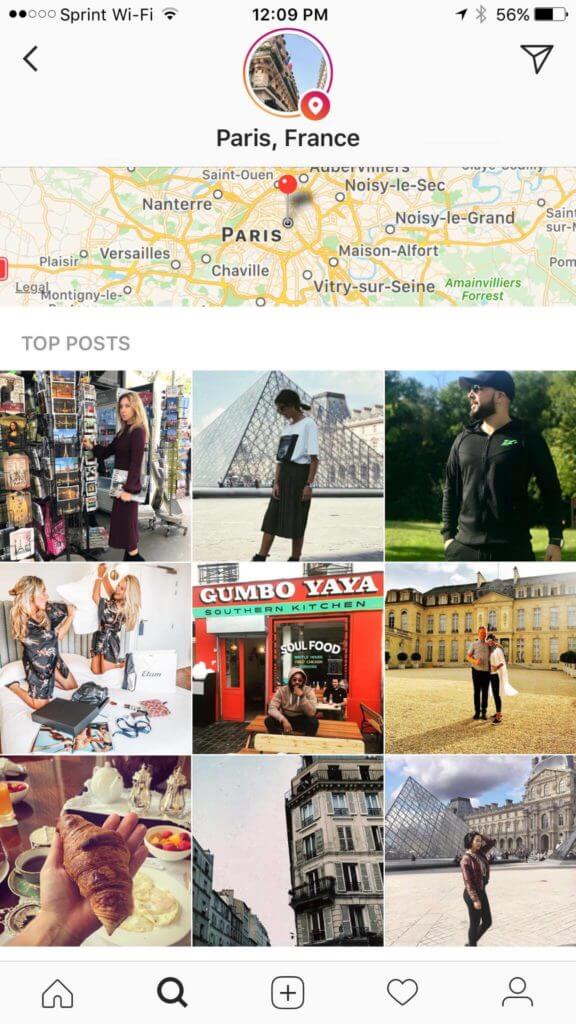 Geo Tagging on Instagram