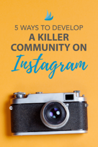 5 Ways to Develop a Killer Community on Instagram. The development of community is a vital part of growing any blog or business. Learn how to build a killer community on Instagram with these 5 tips. #instagrammarketing #instagrammarketingtips #instagramstrategy #marketingstrategy
