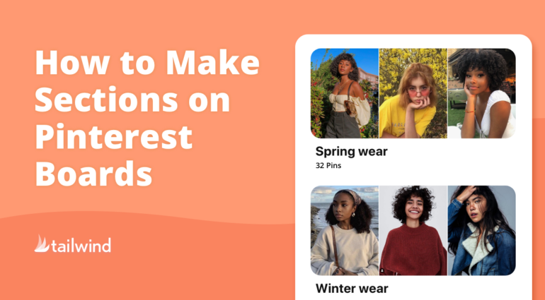 How to Make Sections on Pinterest Boards