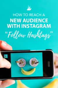 How to Reach a New Audience with Instagram "Follow Hashtags".Discover how to follow hashtags on Instagram - and how to use the "Hashtag Follow" feature to reach a new audience. #instagrammarketing #instagrammarketingtips #instagramstrategy #marketingstrategy