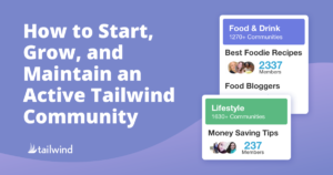 How to Start, Grow and Maintain an Active Tailwind Community