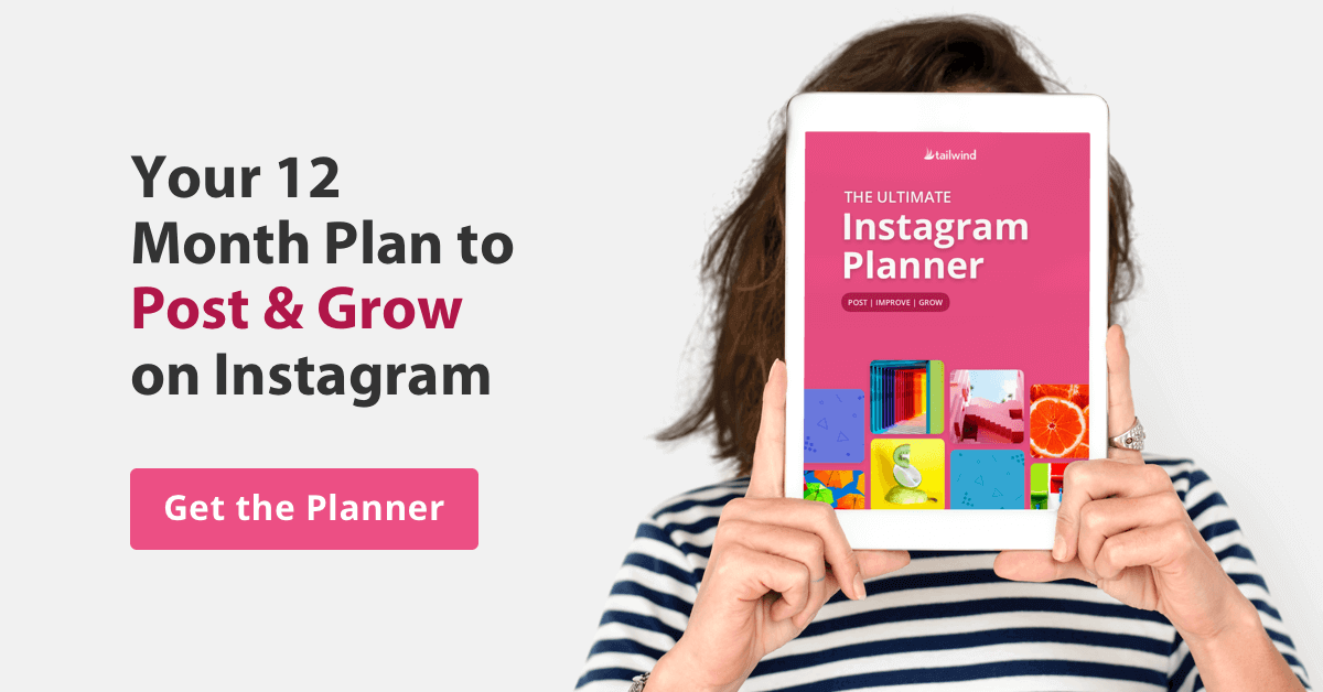 Your 12 Month Plan to Post & Grow on Instagram - Get the Ultimate Instagram Planner