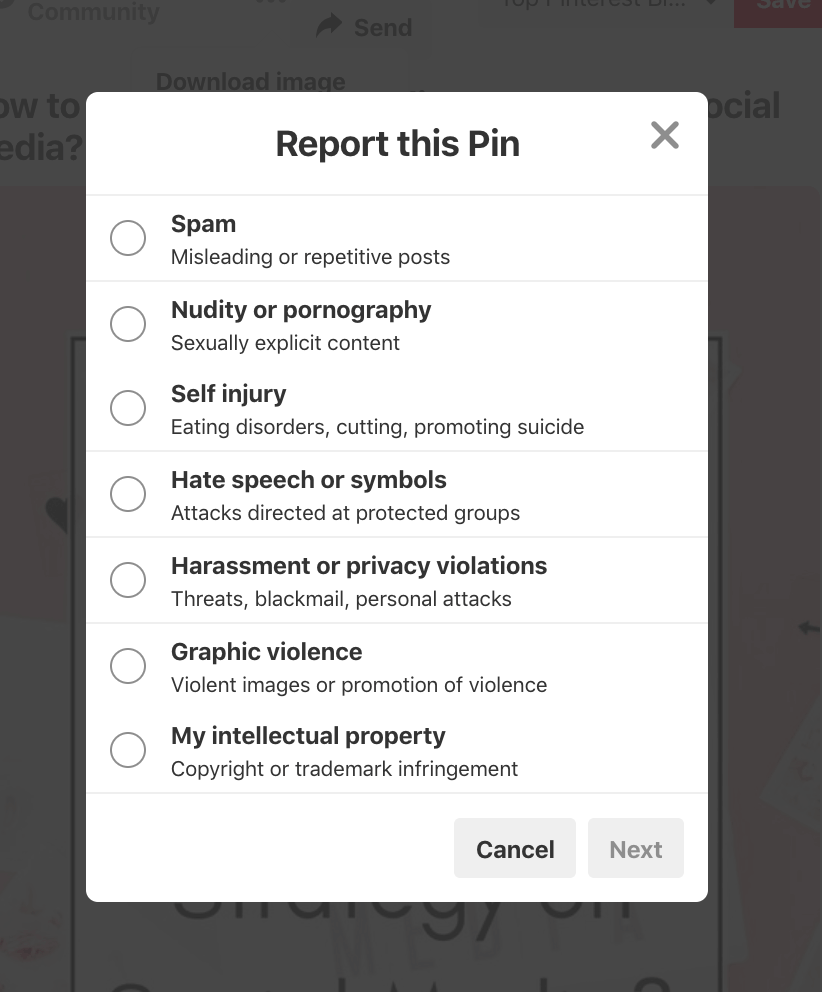 Screenshot of