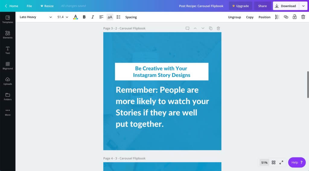 Create Your Own Carousel Flipbook in Canva