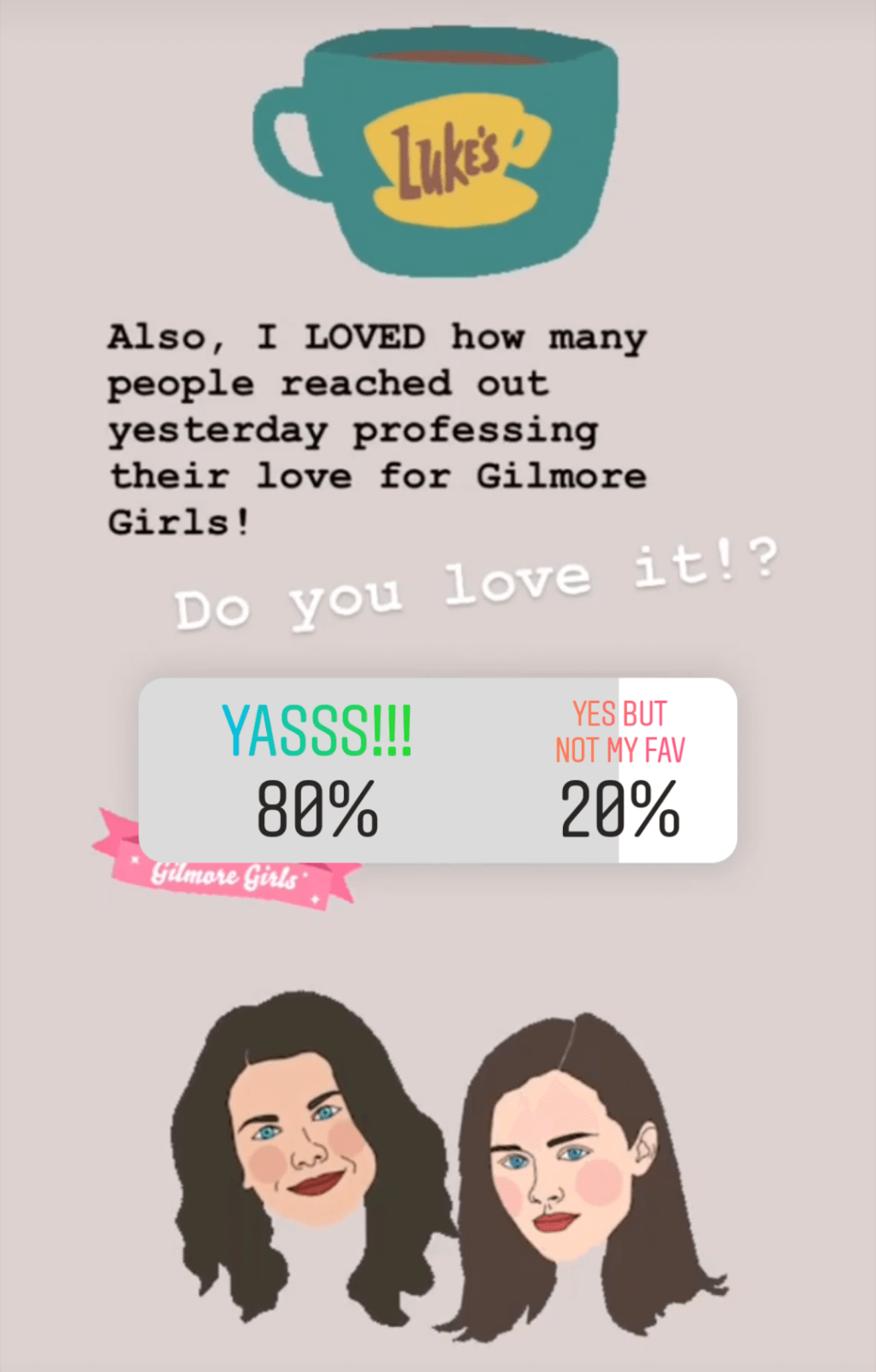 Asking polls in Instagram Stories