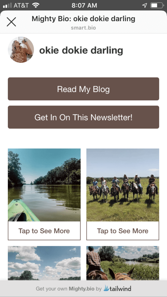 Link in Bio Engagement Step Three