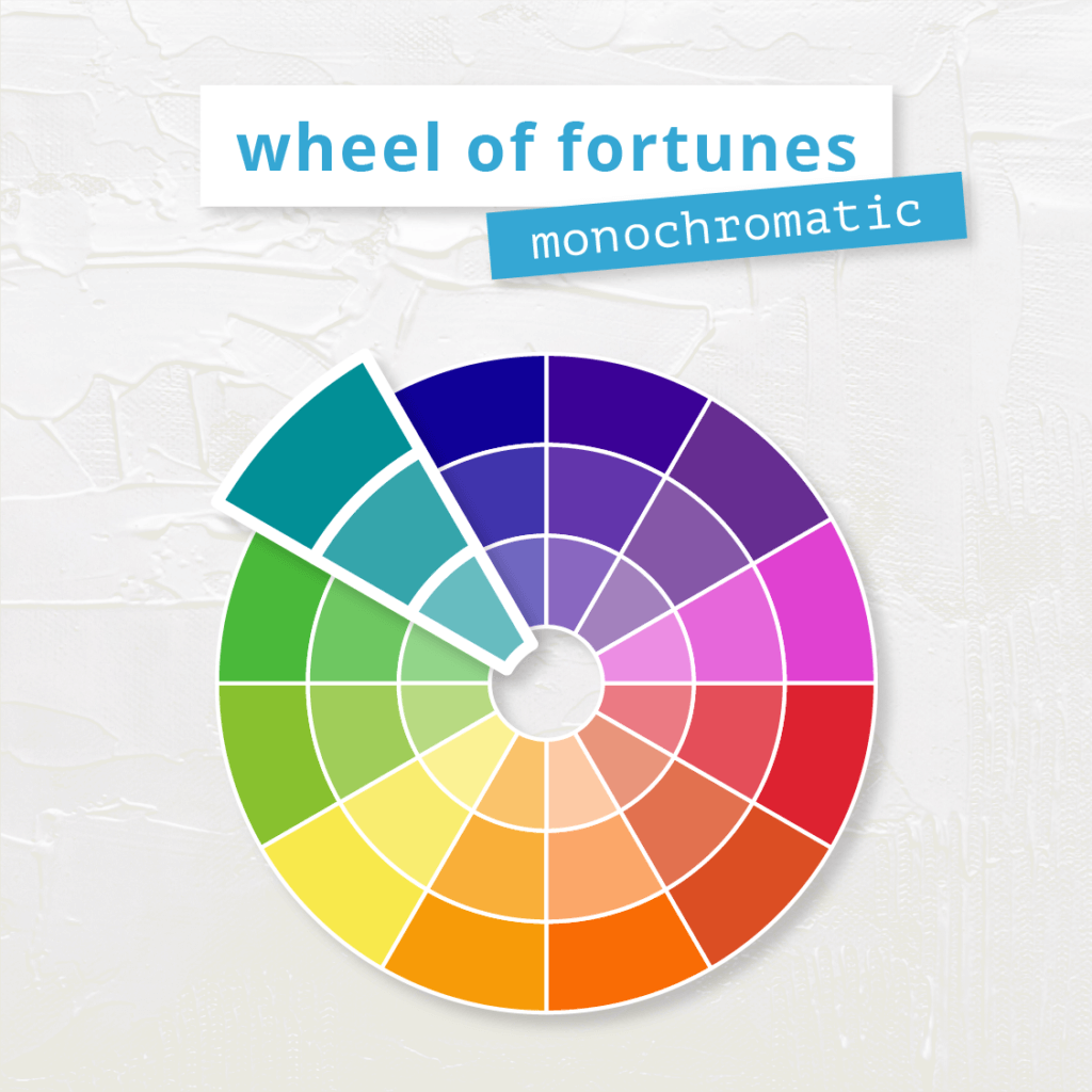 monochromatic color palettes on instagram use shades from one color family