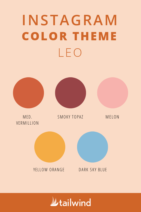 Leo Insta color scheme
