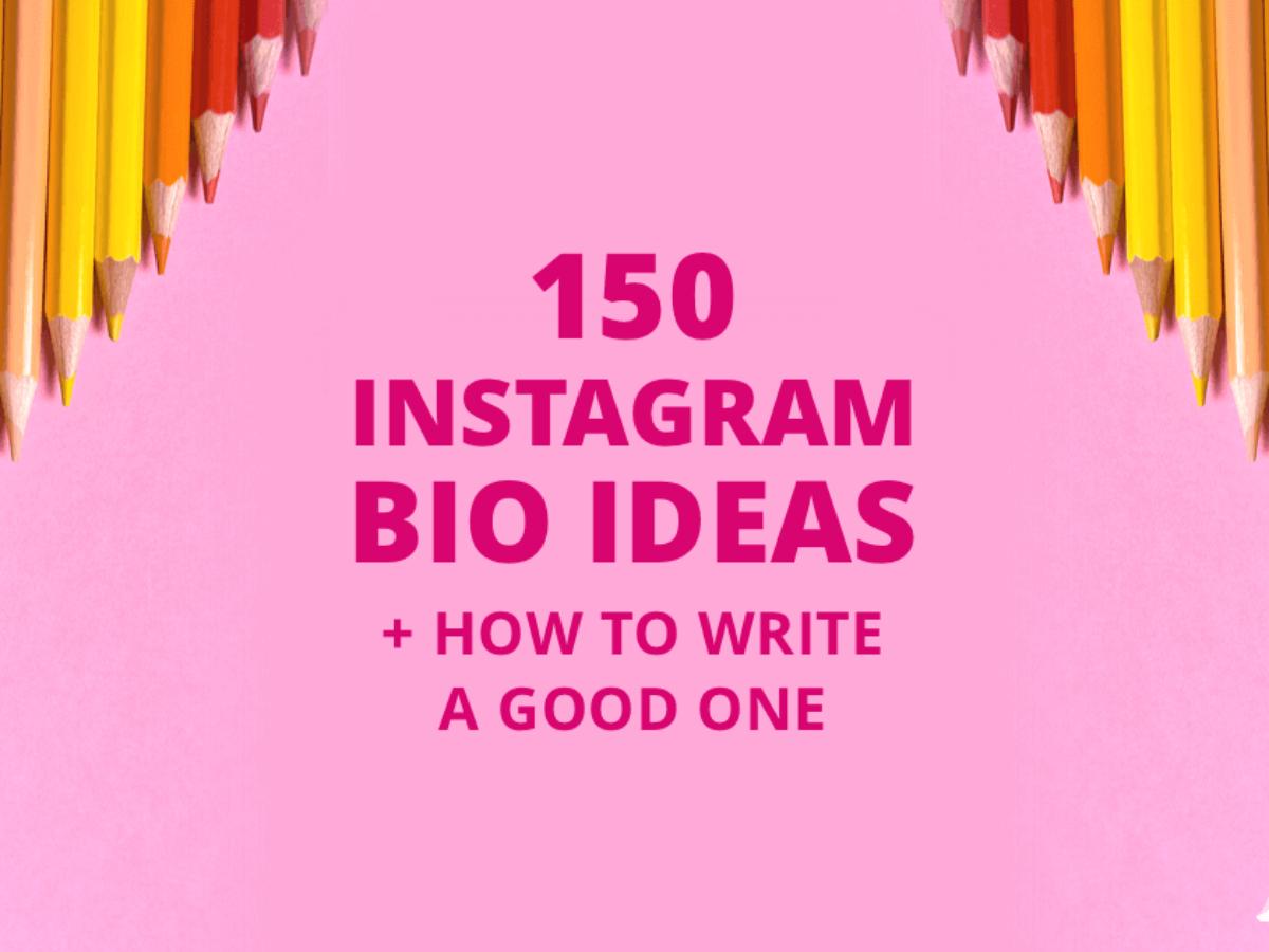 150 Instagram Bio Ideas How To Write The Perfect Bio Tailwind App Guide to cool ideas for instagram bios for guys. 150 instagram bio ideas how to write