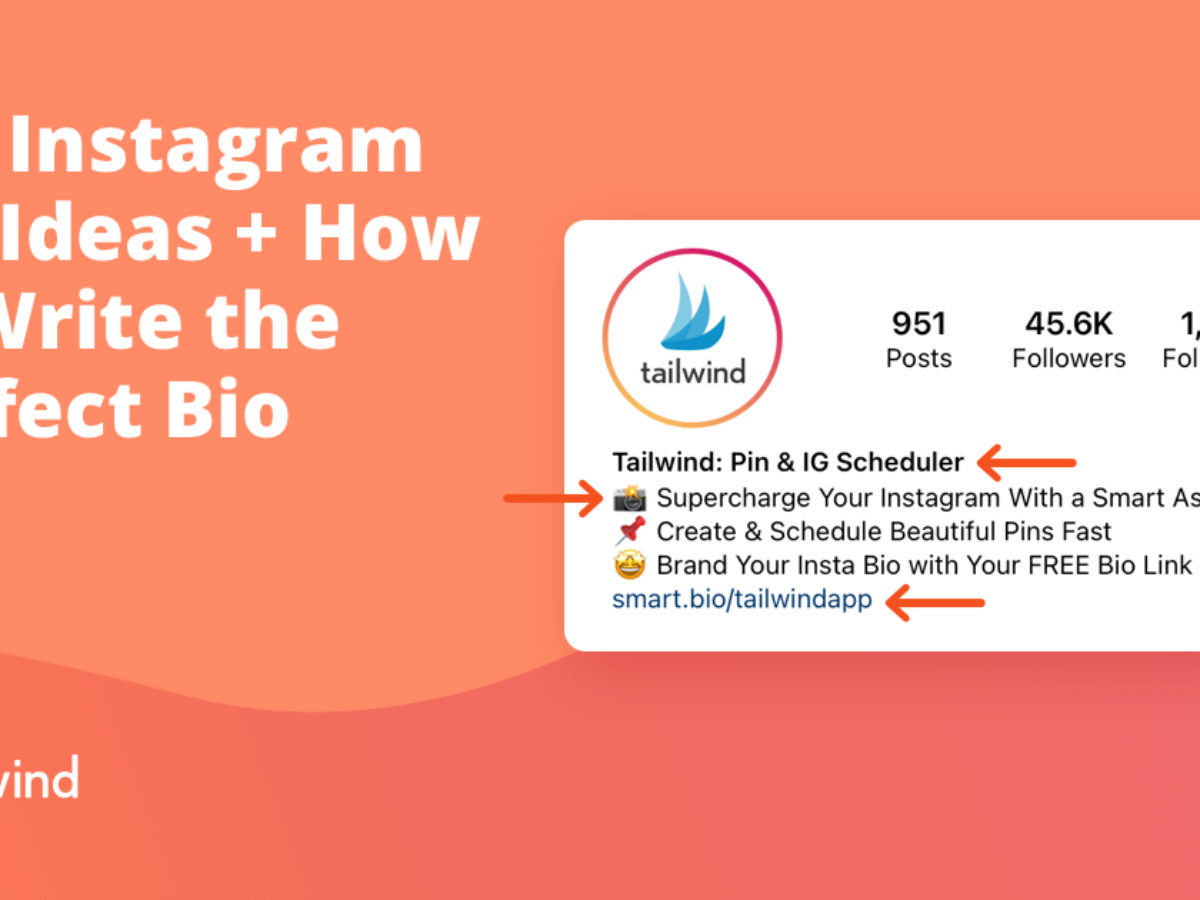 23 Instagram Bio Ideas + How to Write the Perfect Bio  Tailwind App