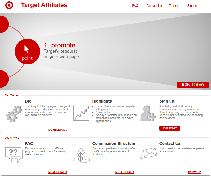 Target Affiliates rules and guidelines