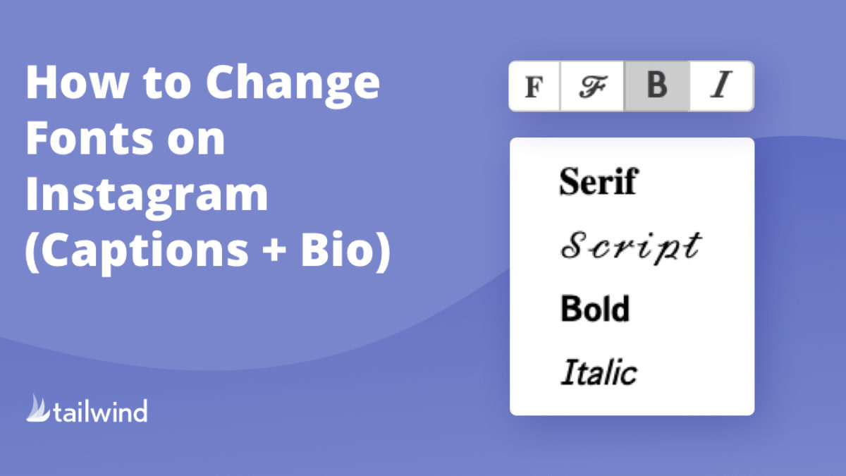 Fonts style for bio