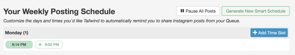Pause All Post Buttons in Tailwind dashboard