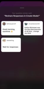 view all question responses in Instagram Stories