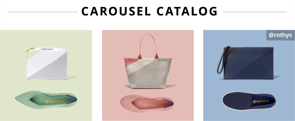 Create a product catalog from an Instagram multi-image post