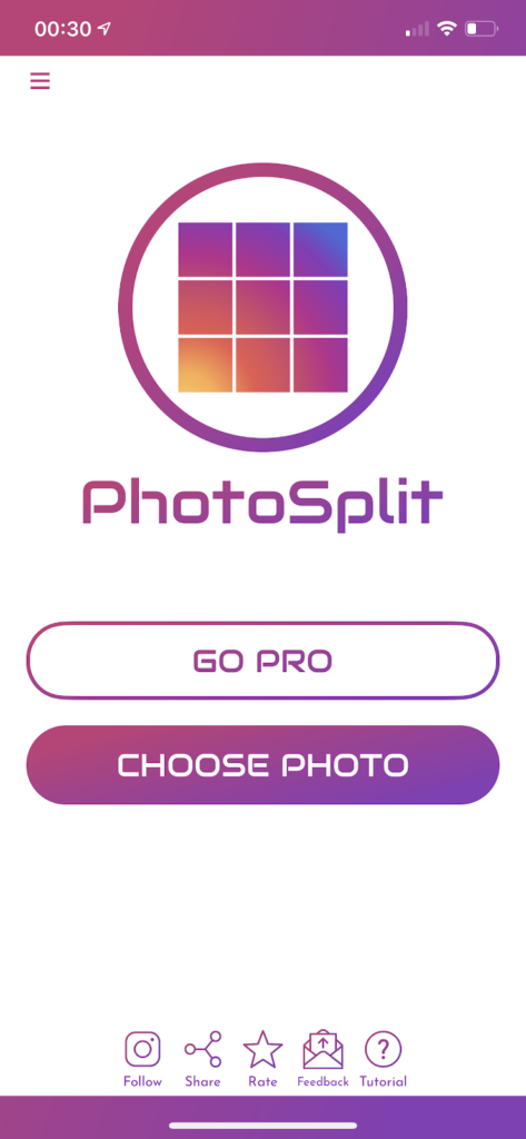 PhotoSplit split instagram image tool