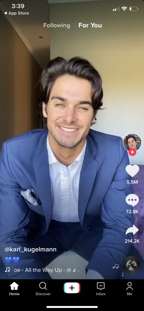 Example of Tiktok