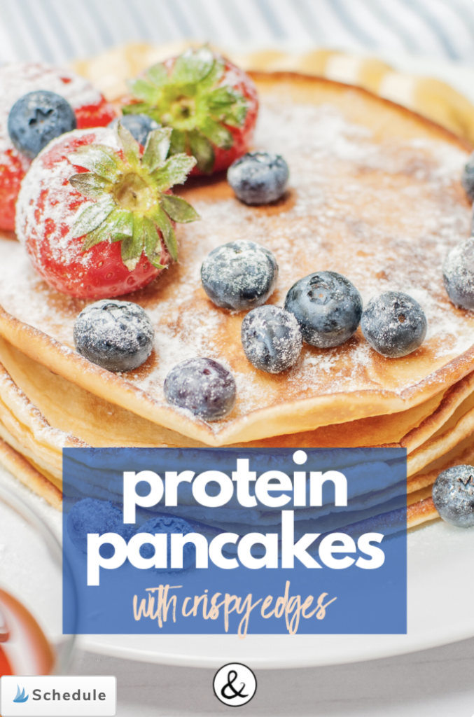 a pin with protein pancakes 
