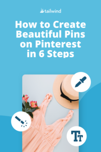 how to create pins on pinterest