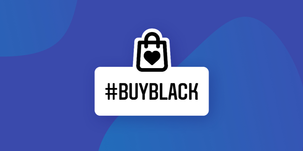 Instagram Buy Black Sticker