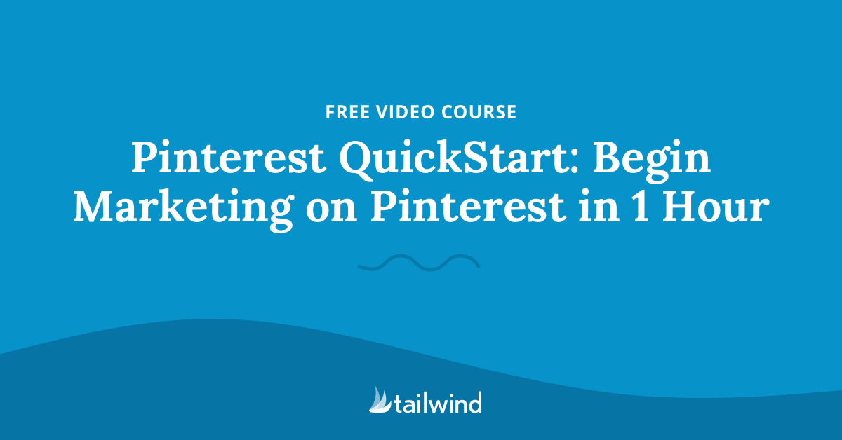Free Video Course | Pinterest QuickStart: Begin Marketing on Pinterest ...